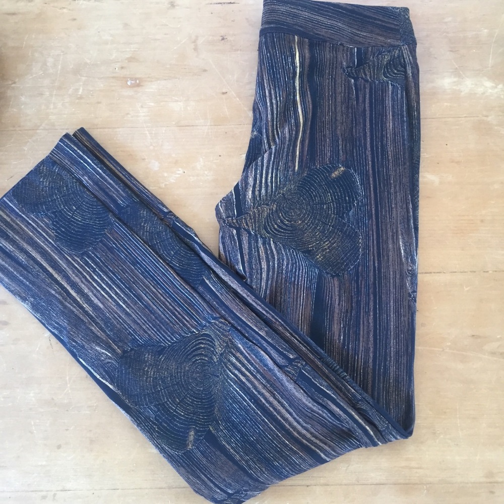 Moschino Couture tree bark & hearts pant!!! 💎 authentic designer vintage - Picture 4 of 8